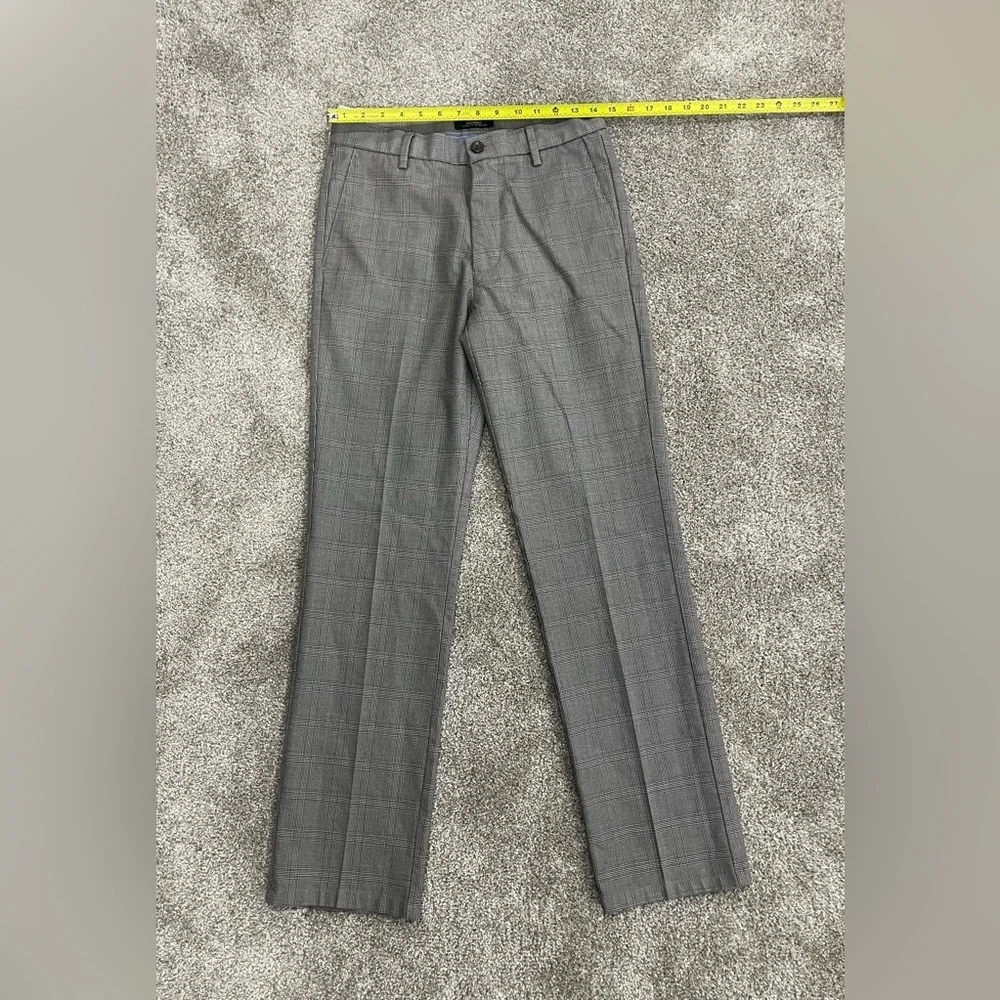 Dockers Men's Gray Plaid Suit Pants